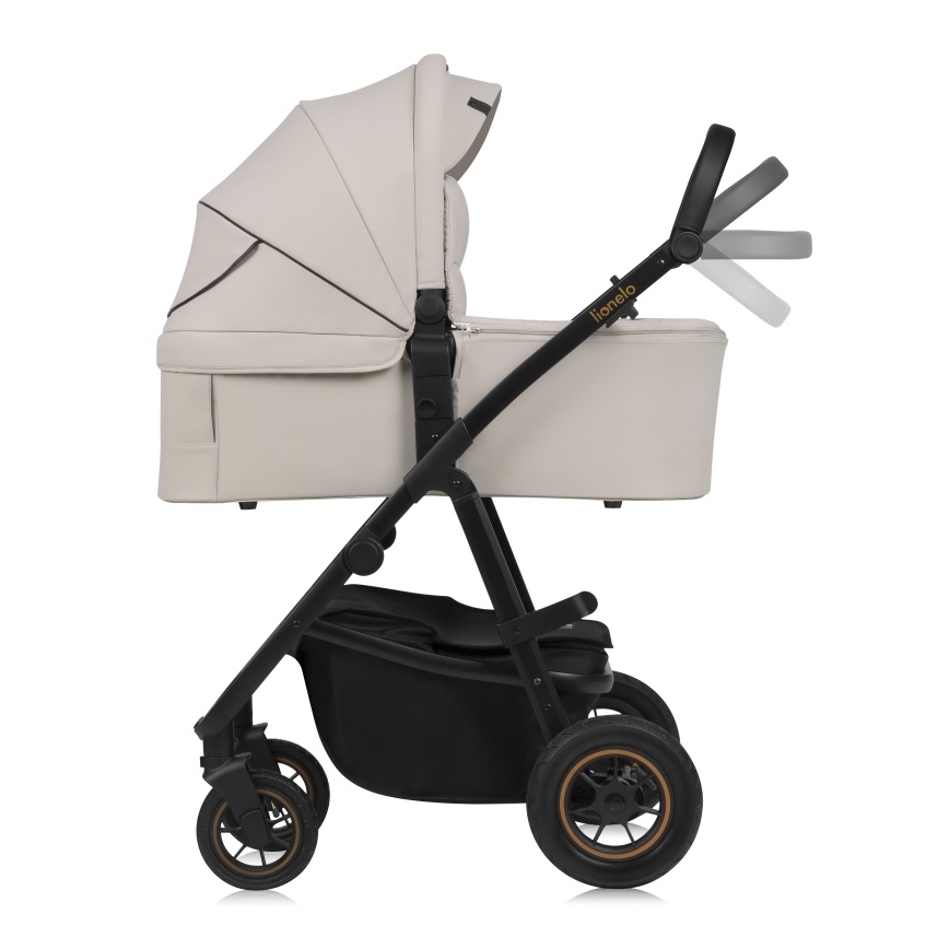 Lionelo - Kombi-Kinderwagen 3-in-1 AMBER PLUS Sandbeige
