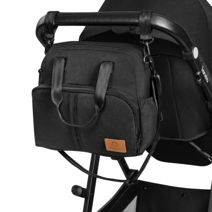 Lionelo - Kombi-Kinderwagen 3-in-1 BIANKA Schwarzer Onyx