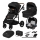 Lionelo - Kombi-Kinderwagen 3-in-1 MARI TOUR Black Onyx