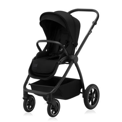 Lionelo - Kombi-Kinderwagen 3-in-1 MERIL Black Onyx