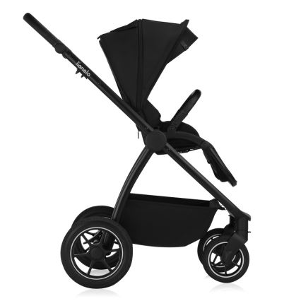Lionelo - Kombi-Kinderwagen 3-in-1 MERIL Black Onyx