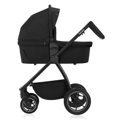 Lionelo - Kombi-Kinderwagen 3-in-1 MERIL Black Onyx
