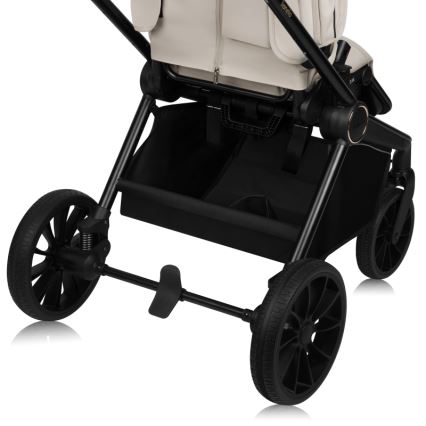 Lionelo - Kombi-Kinderwagen 3-in-1 MIKA PLUS Beige Sand