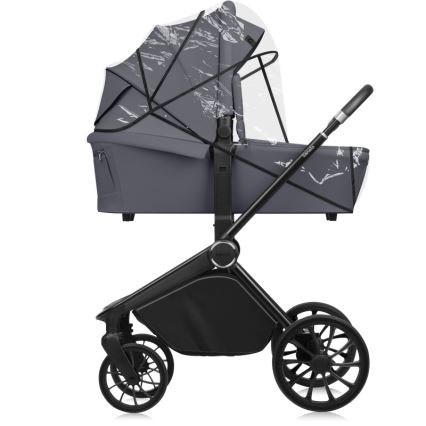 Lionelo - Kombi-Kinderwagen 3-in-1 MIKA PLUS Grey Stone
