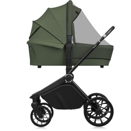 Lionelo - Kombi-Kinderwagen 3-in-1 MIKA PLUS Olivgrün