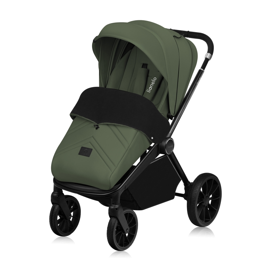 Lionelo - Kombi-Kinderwagen 3-in-1 MIKA PLUS Olivgrün