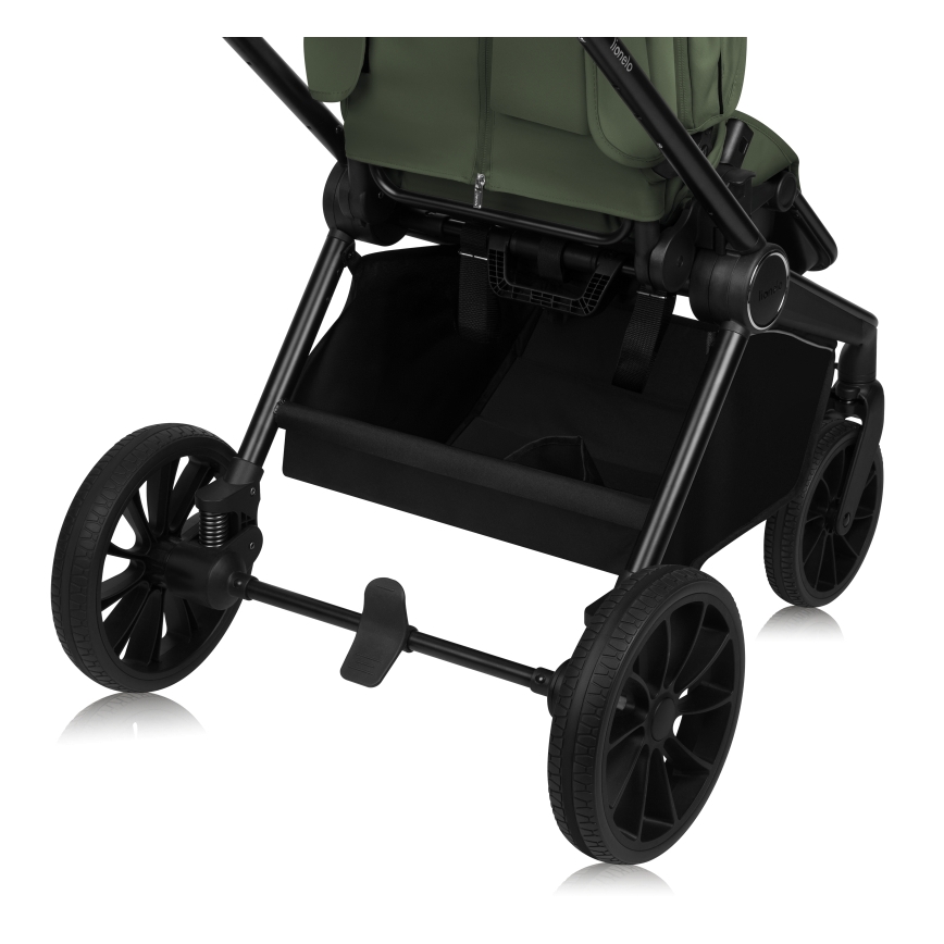 Lionelo - Kombi-Kinderwagen 3-in-1 MIKA PLUS Olivgrün