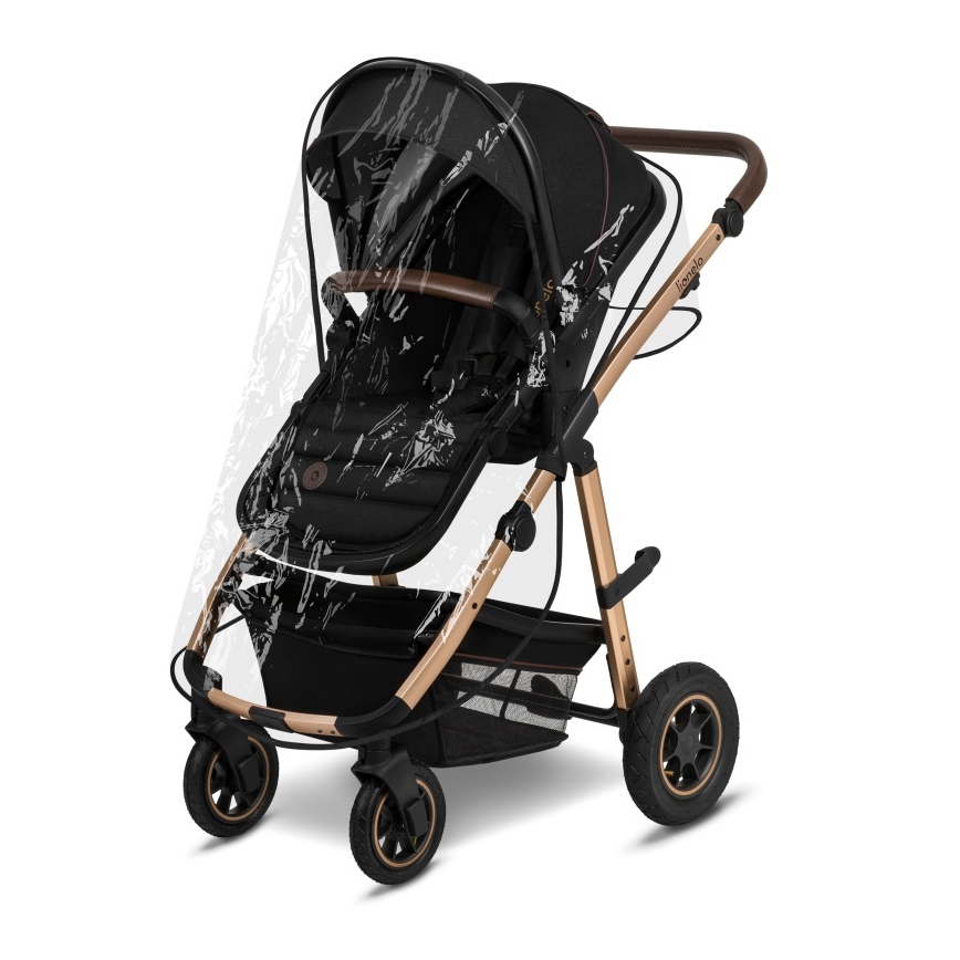 Lionelo - Kombikinderwagen 2-in-1 AMBER Black Onyx