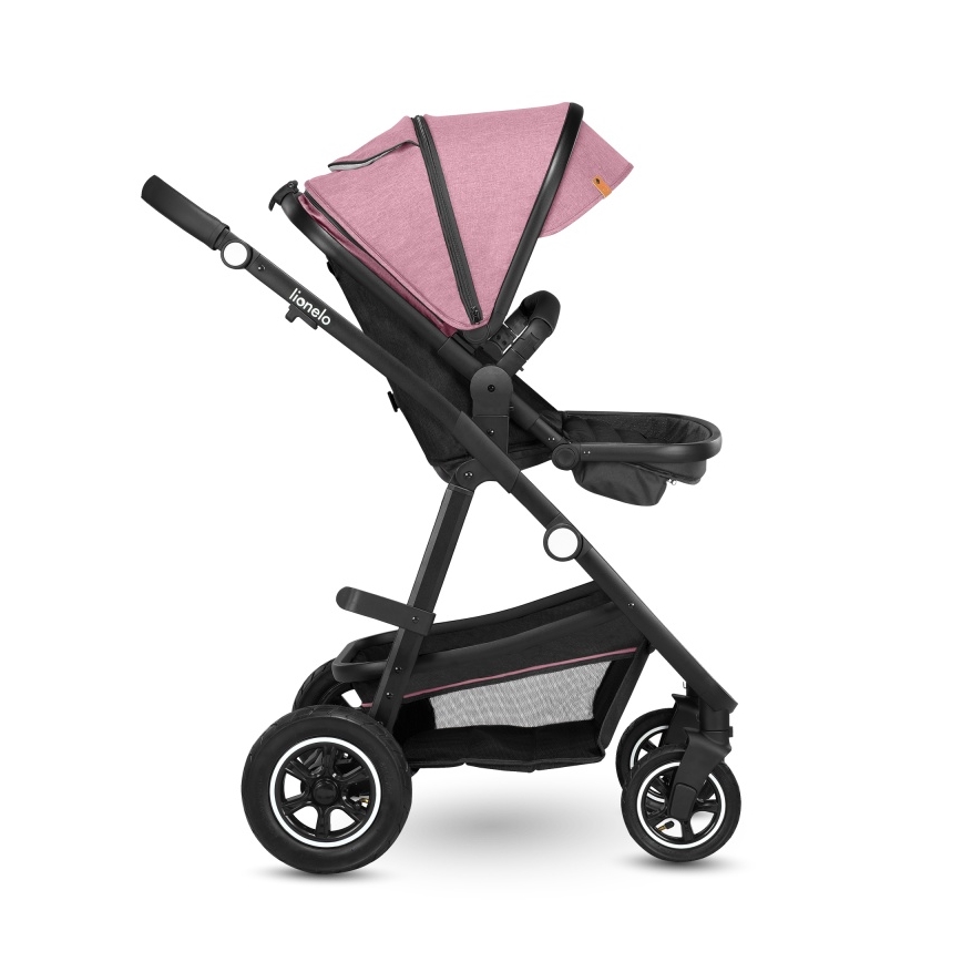Lionelo - Kombikinderwagen 2-in-1 AMBER Pink Rose