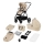 Lionelo - Kombikinderwagen 2-in-1 MERIL Beige Sand