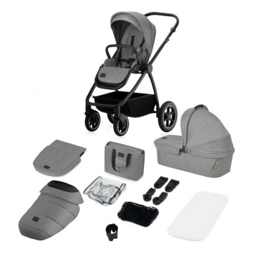 Lionelo - Kombikinderwagen 2-in-1 MERIL Grey Stone
