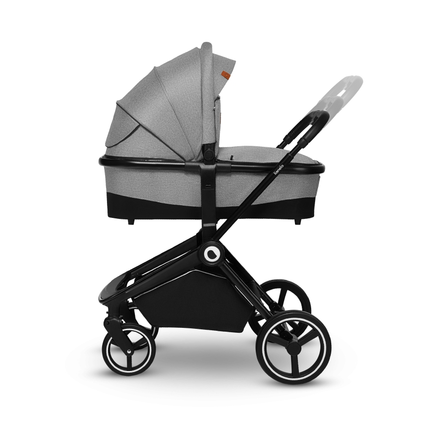 Lionelo - Kombikinderwagen 2-in-1 MIKA Grey Stone