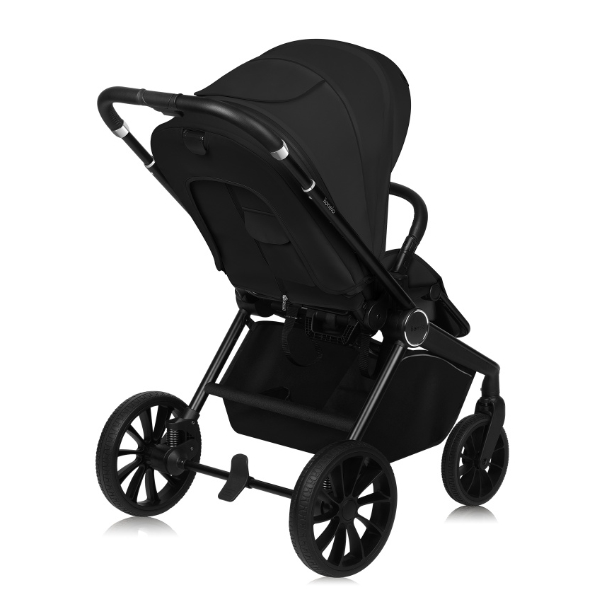 Lionelo - Kombikinderwagen 2-in-1 MIKA PLUS Onyx-Schwarz