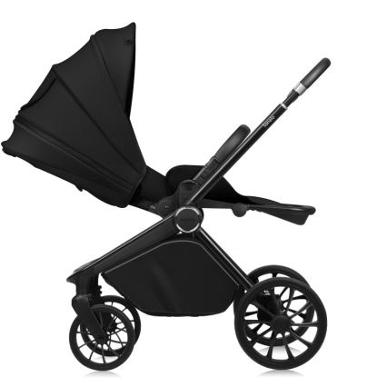 Lionelo - Kombikinderwagen 2-in-1 MIKA PLUS Onyx-Schwarz