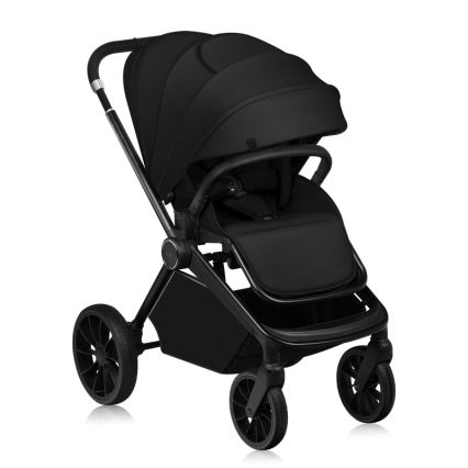 Lionelo - Kombikinderwagen 2-in-1 MIKA PLUS Onyx-Schwarz