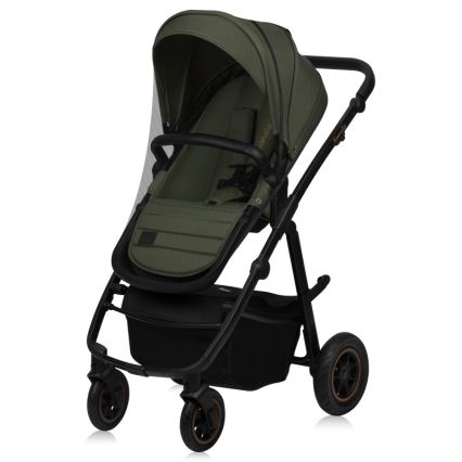 Lionelo - Kombikinderwagen 3-in-1 AMBER PLUS Green Forest