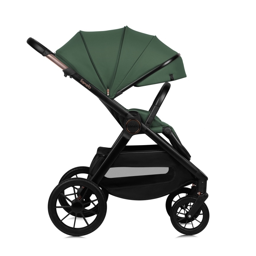 Lionelo - Kombikinderwagen 3-in-1 LAYLA Green Forest