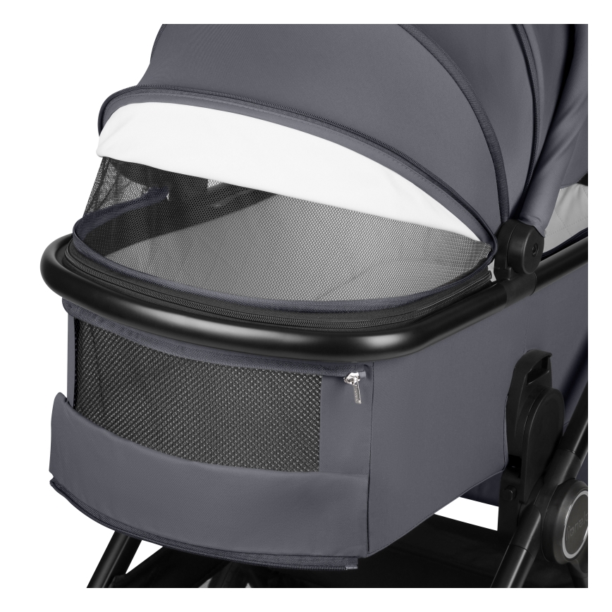 Lionelo - Kombikinderwagen 3-in-1 LAYLA Grey Stone