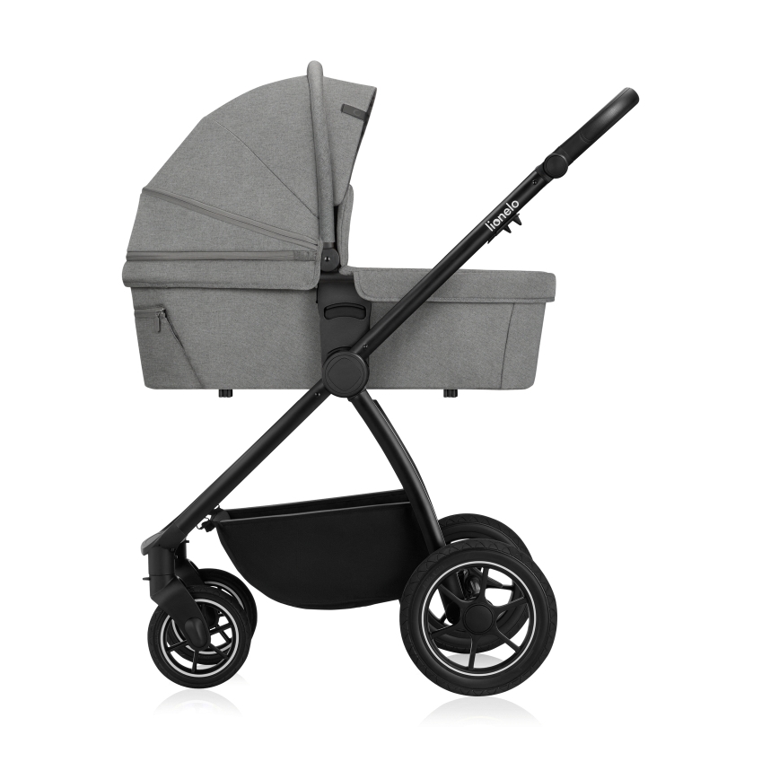 Lionelo - Kombikinderwagen 3-in-1 MERIL Grey Stone