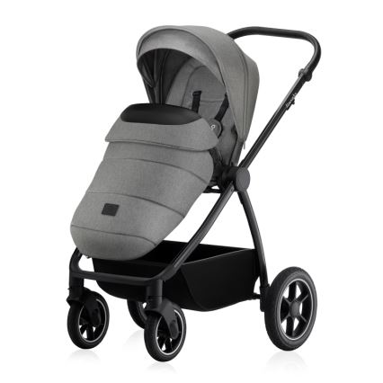 Lionelo - Kombikinderwagen 3-in-1 MERIL Grey Stone