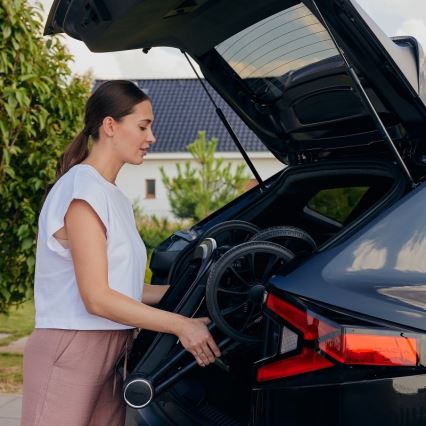 Lionelo - Kombikinderwagen 3-in-1 MIKA PLUS Black Onyx