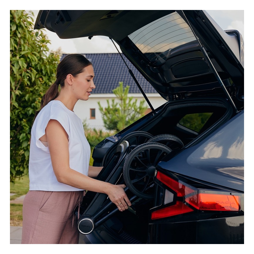 Lionelo - Kombikinderwagen 3-in-1 MIKA PLUS Rostbraun