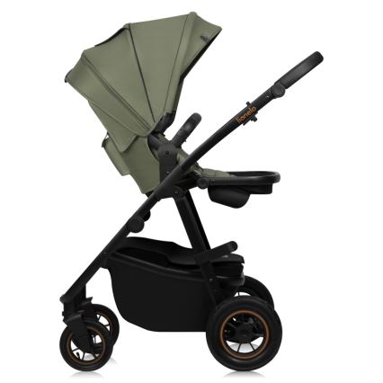 Lionelo - Kombinierter 2-in-1 Kinderwagen AMBER PLUS Green Forest