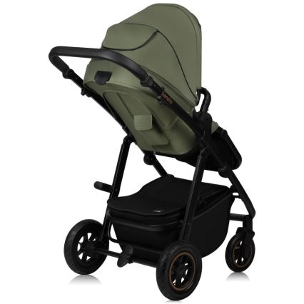 Lionelo - Kombinierter 2-in-1 Kinderwagen AMBER PLUS Green Forest
