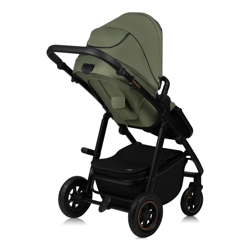 Lionelo - Kombinierter 2-in-1 Kinderwagen AMBER PLUS Green Forest