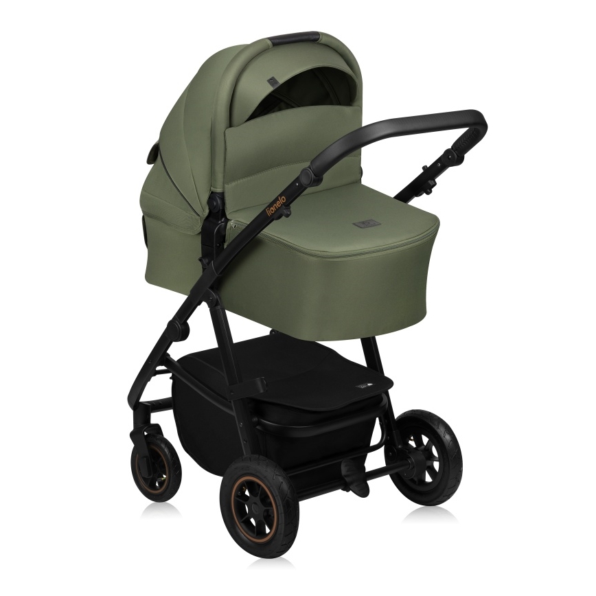 Lionelo - Kombinierter 2-in-1 Kinderwagen AMBER PLUS Green Forest