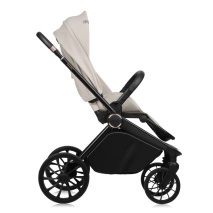 Lionelo - Kombinierter 2-in-1-Kinderwagen MIKA PLUS Beige Sand