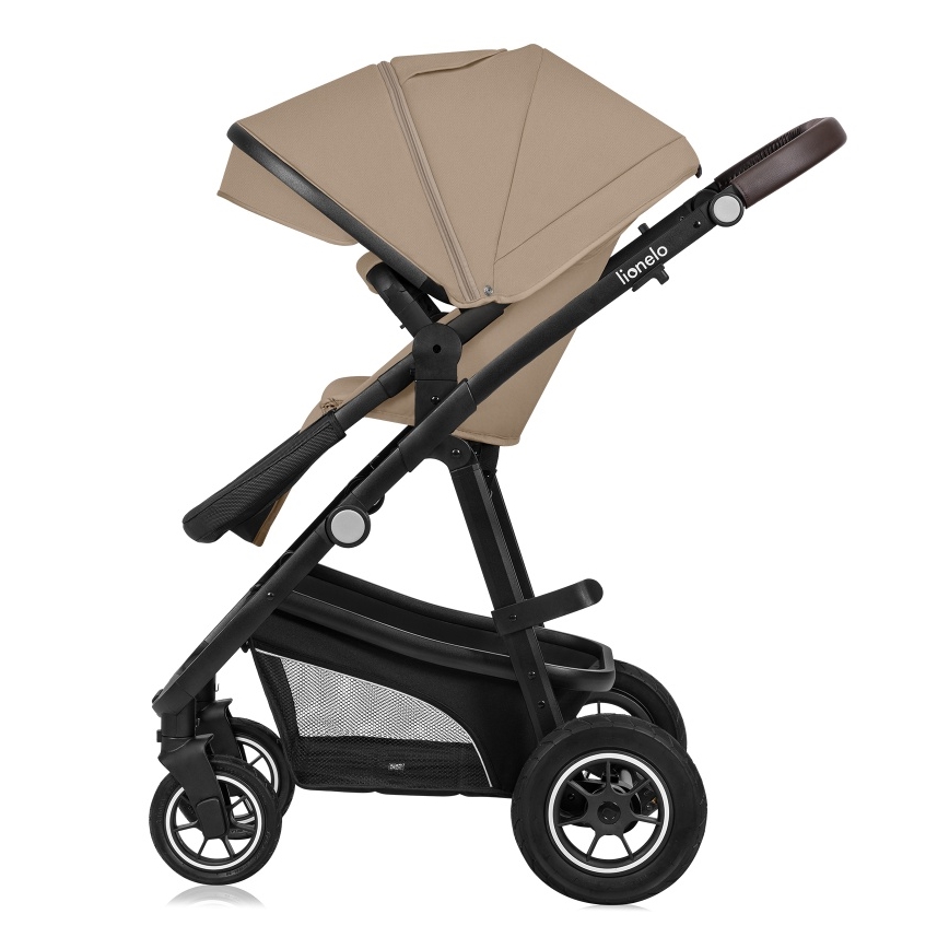 Lionelo - Kombinierter 3-in-1-Kinderwagen BIANKA Beige Sand