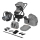 Lionelo - Kombinierter 3-in-1 Kinderwagen BIANKA Grey Stone
