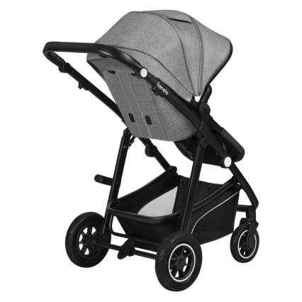 Lionelo - Kombinierter 3-in-1 Kinderwagen BIANKA Grey Stone