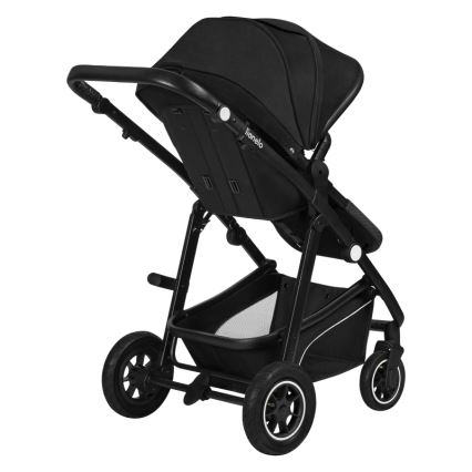 Lionelo - Kombinierter 3-in-1-Kinderwagen BIANKA Schwarz Onyx