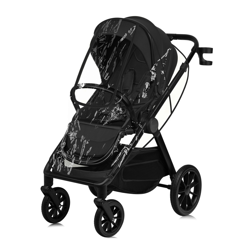 Lionelo - Kombinierter 3-in-1-Kinderwagen LAYLA Black Onyx