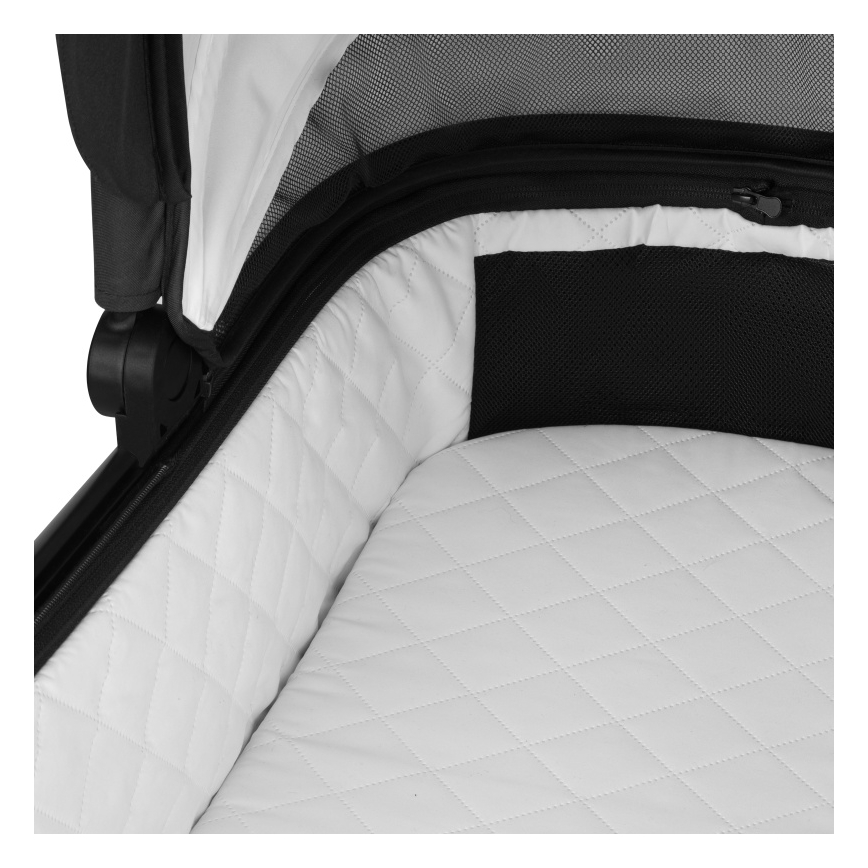 Lionelo - Kombinierter 3-in-1-Kinderwagen LAYLA Black Onyx