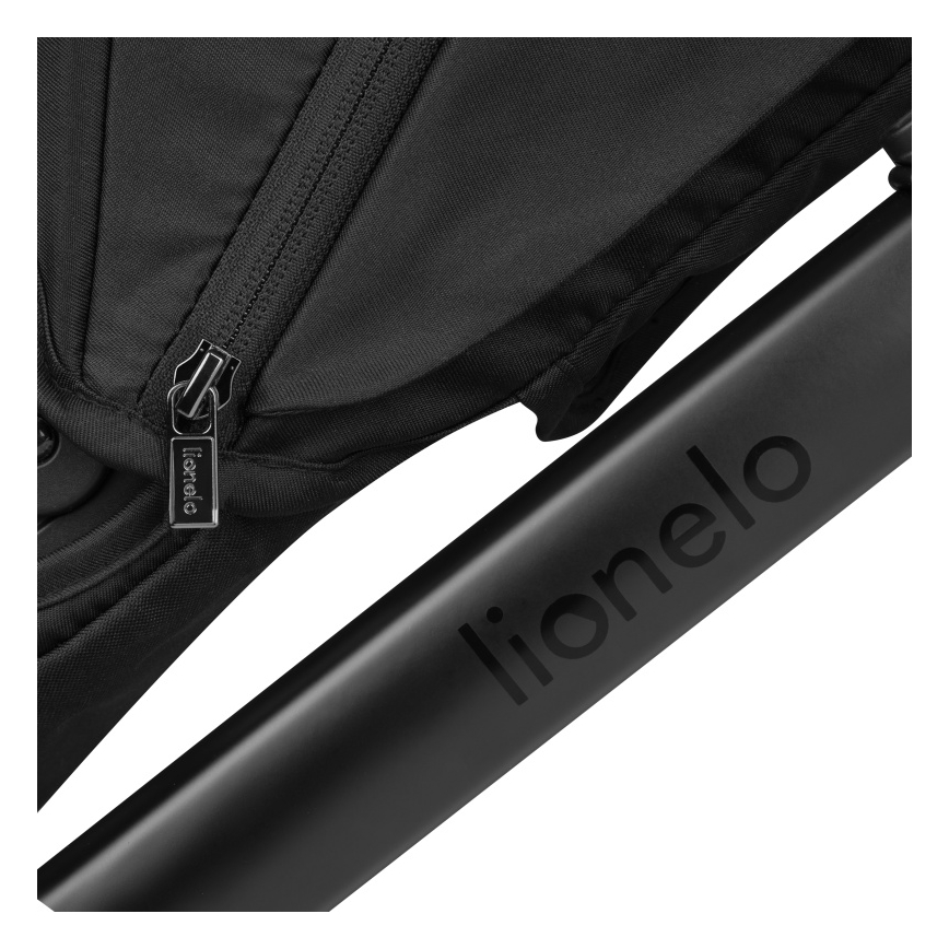 Lionelo - Kombinierter 3-in-1-Kinderwagen LAYLA Black Onyx