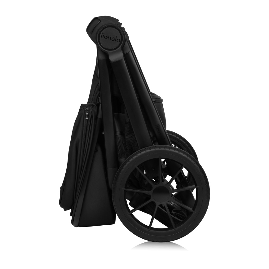Lionelo - Kombinierter 3-in-1-Kinderwagen LAYLA Black Onyx