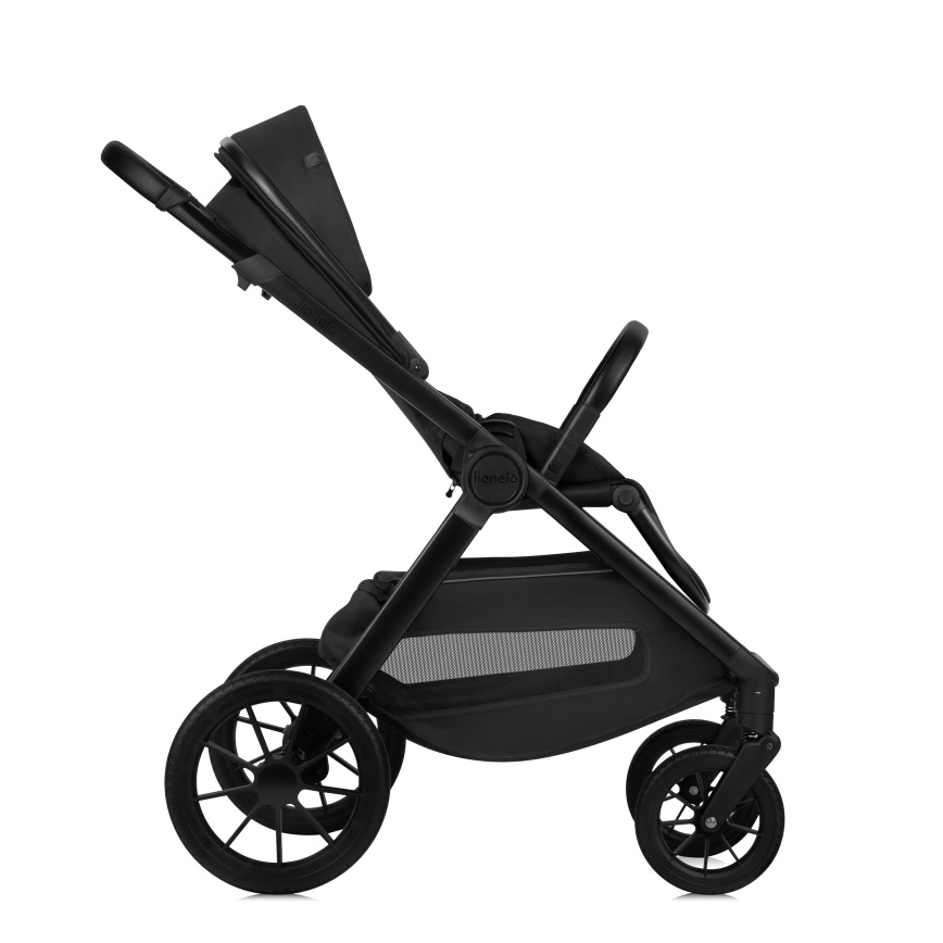 Lionelo - Kombinierter 3-in-1-Kinderwagen LAYLA Black Onyx
