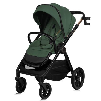 Lionelo - Kombinierter 3-in-1-Kinderwagen LAYLA Green Forest