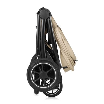 Lionelo - Kombinierter 3-in-1-Kinderwagen MERIL Beige Sand