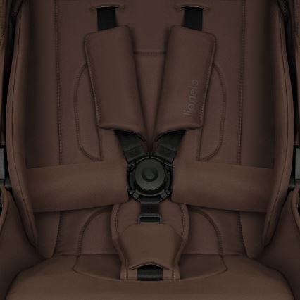 Lionelo - Kombinierter 3-in-1-Kinderwagen MIKA PLUS Mocha Mousse
