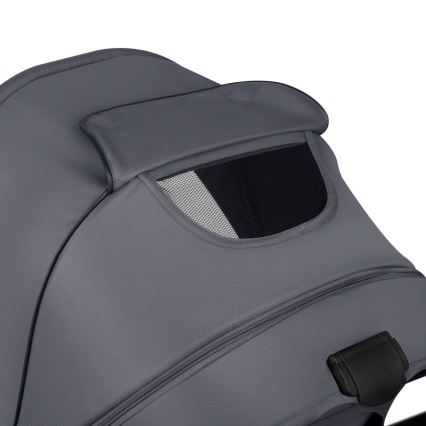 Lionelo - Kombinierter Kinderwagen 2-in-1 AMBER PLUS Grau Graphit