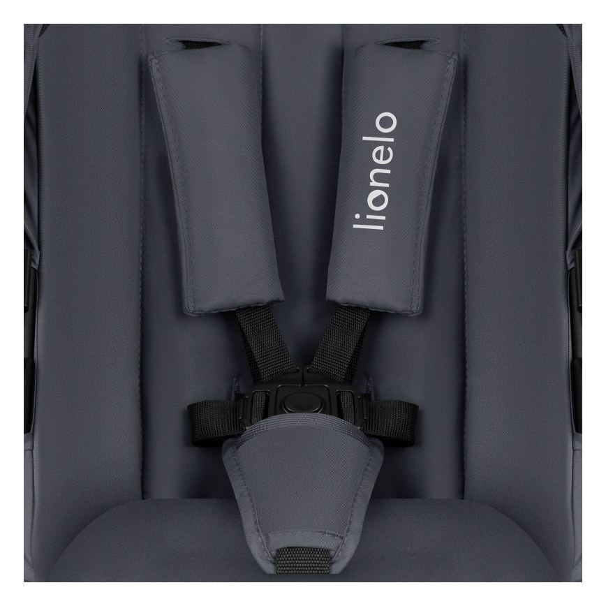 Lionelo - Kombinierter Kinderwagen 2-in-1 AMBER PLUS Grau Graphit