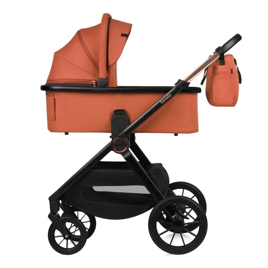 Lionelo - Kombinierter Kinderwagen 2-in-1 LAYLA Braun-Rost