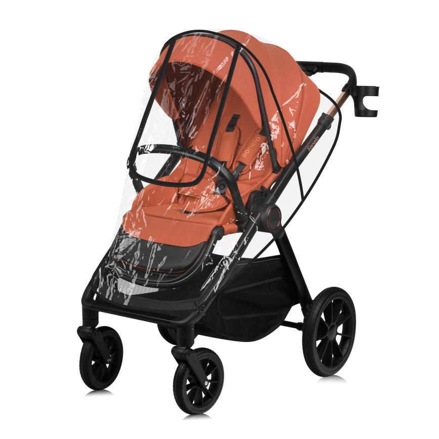 Lionelo - Kombinierter Kinderwagen 2-in-1 LAYLA Braun-Rost