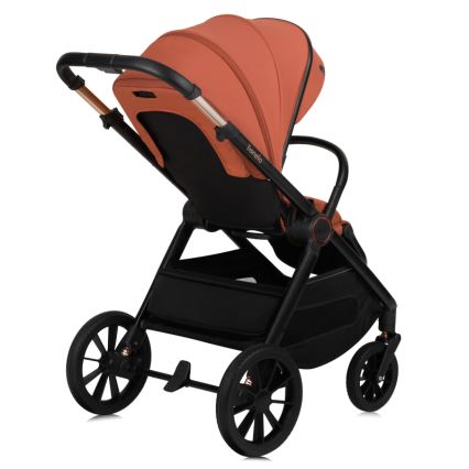 Lionelo - Kombinierter Kinderwagen 2-in-1 LAYLA Braun-Rost