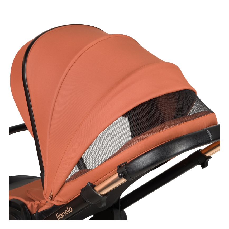 Lionelo - Kombinierter Kinderwagen 2-in-1 LAYLA Braun-Rost