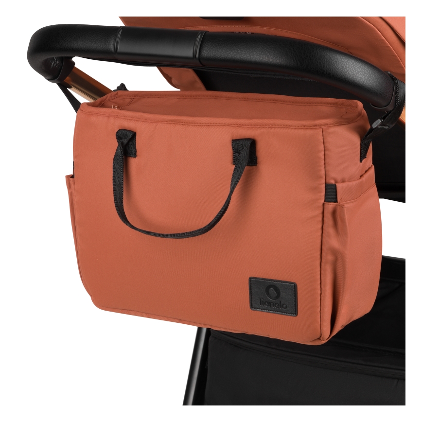 Lionelo - Kombinierter Kinderwagen 2-in-1 LAYLA Braun-Rost